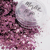Merlot...To Go, Glitter (325) - thePINKchair.ca - Glitter - thePINKchair nail studio