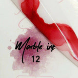 Metallic Marble Ink 12 by thePINKchair - thePINKchair.ca - Nail Art - thePINKchair nail studio