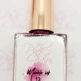 Metallic Marble Ink 13 by thePINKchair - thePINKchair.ca - Nail Art - thePINKchair nail studio