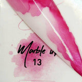 Metallic Marble Ink 13 by thePINKchair - thePINKchair.ca - Nail Art - thePINKchair nail studio