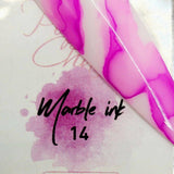 Metallic Marble Ink 14 by thePINKchair - thePINKchair.ca - Nail Art - thePINKchair nail studio