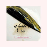 Metallic Marble Ink 3 by thePINKchair - thePINKchair.ca - Nail Art - thePINKchair nail studio