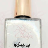 Metallic Marble Ink 4 by thePINKchair - thePINKchair.ca - Nail Art - thePINKchair nail studio