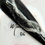 Metallic Marble Ink 4 by thePINKchair - thePINKchair.ca - Nail Art - thePINKchair nail studio
