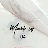 Metallic Marble Ink 4 by thePINKchair - thePINKchair.ca - Nail Art - thePINKchair nail studio