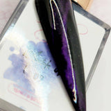 Metallic Marble Ink 7 by thePINKchair - thePINKchair.ca - Nail Art - thePINKchair nail studio
