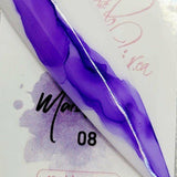 Metallic Marble Ink 8 by thePINKchair - thePINKchair.ca - Nail Art - thePINKchair nail studio