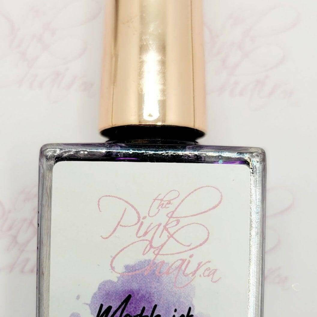 Metallic Marble Ink 8 by thePINKchair - thePINKchair.ca - Nail Art - thePINKchair nail studio