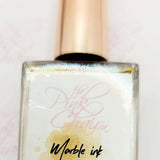 Metallic Marble Ink 9 by thePINKchair - thePINKchair.ca - Nail Art - thePINKchair nail studio