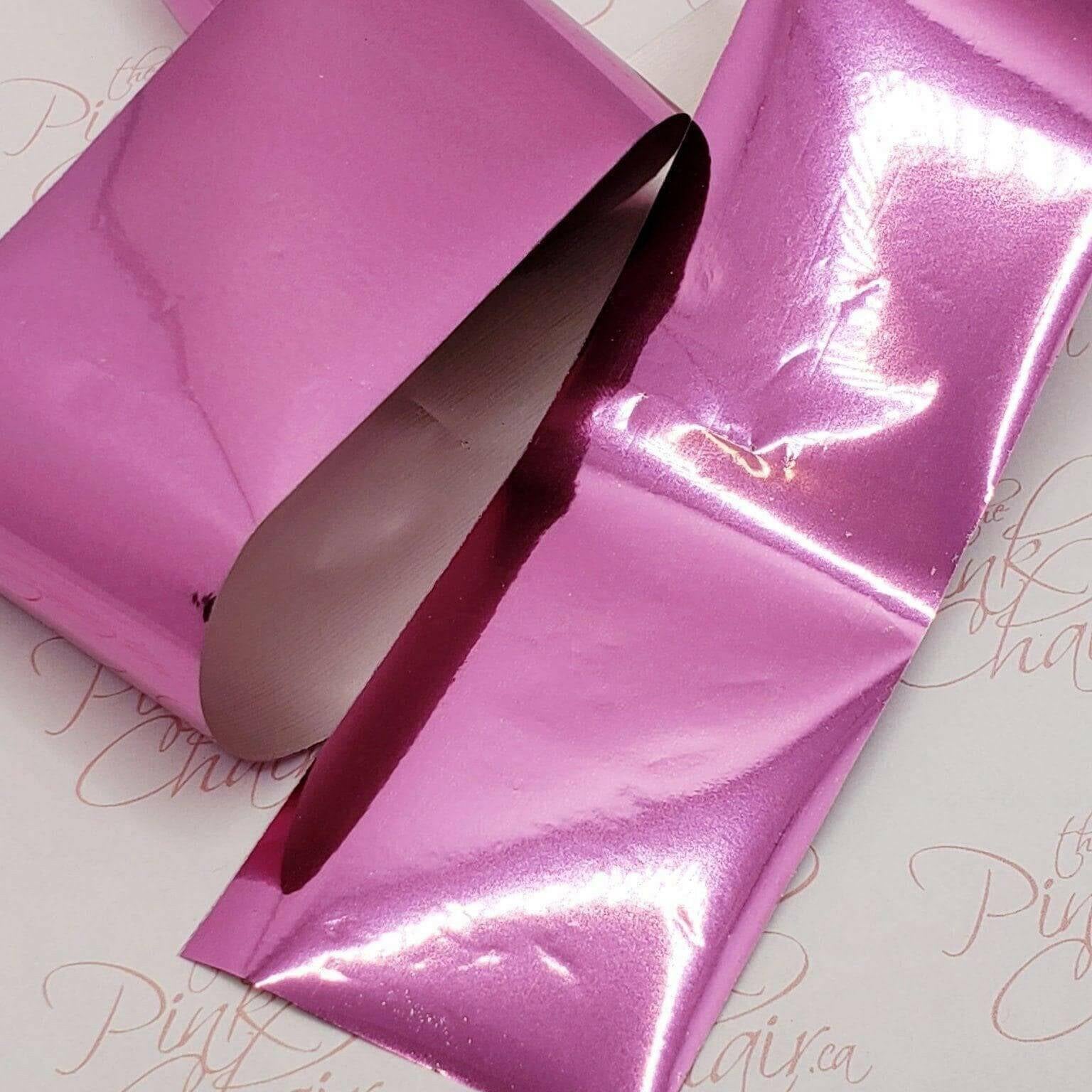 Metallic Panther Pink Transfer Foil - thePINKchair.ca - Nail Art - thePINKchair nail studio