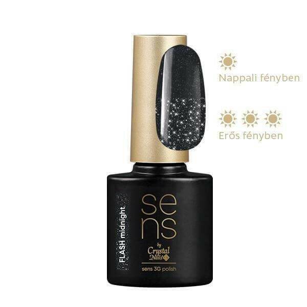 Midnight Flash SENS Gel Polish - thePINKchair.ca - Gel Polish - Crystal Nails/Elite Cosmetix USA