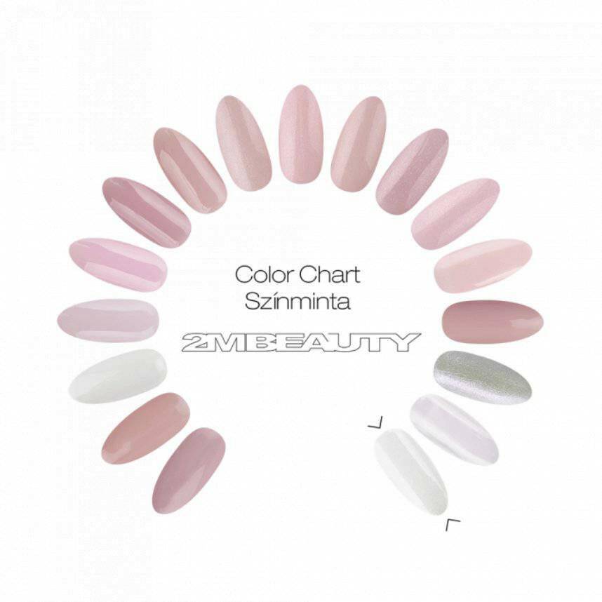 Milky White Shimmer Rubber Base CBE17 - thePINKchair.ca - Gel Polish - 2Mbeauty