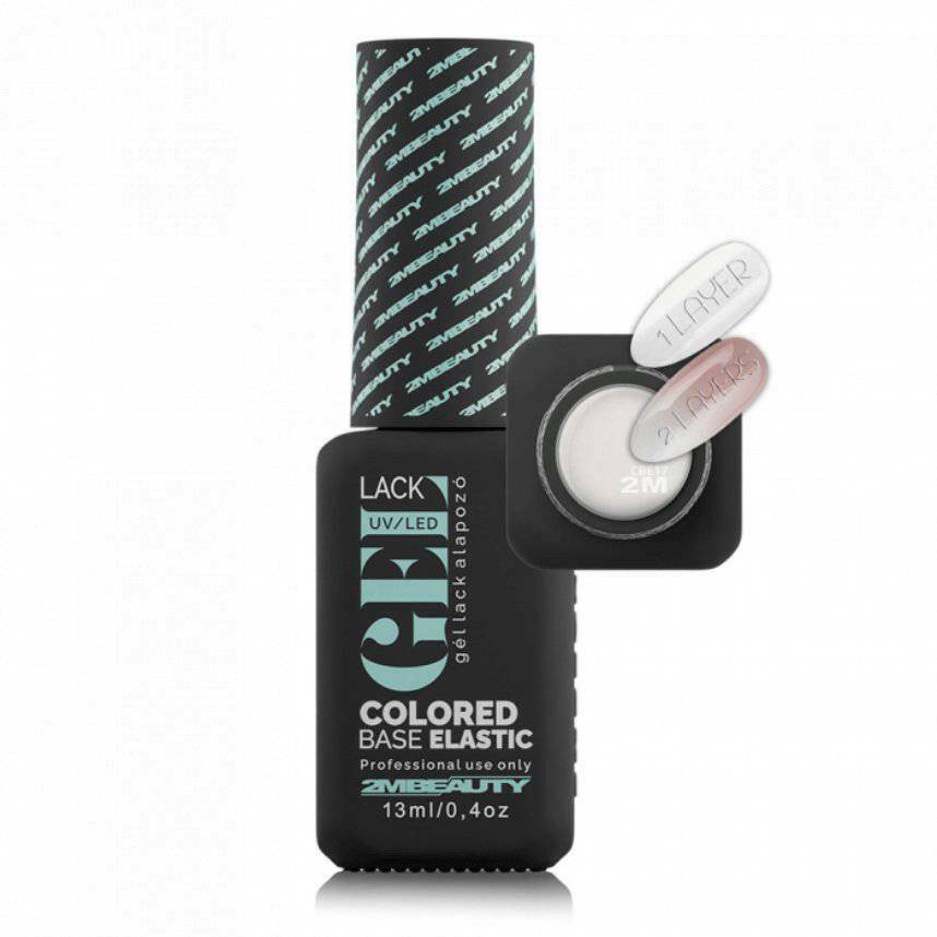 Milky White Shimmer Rubber Base CBE17 - thePINKchair.ca - Gel Polish - 2Mbeauty