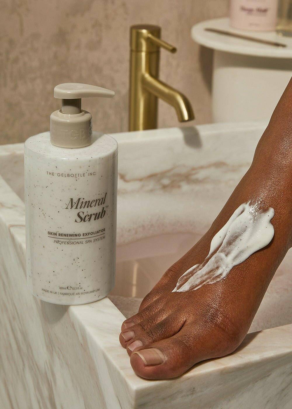 MINERAL SCRUB Refill Size - thePINKchair.ca - Lotion - the GEL bottle