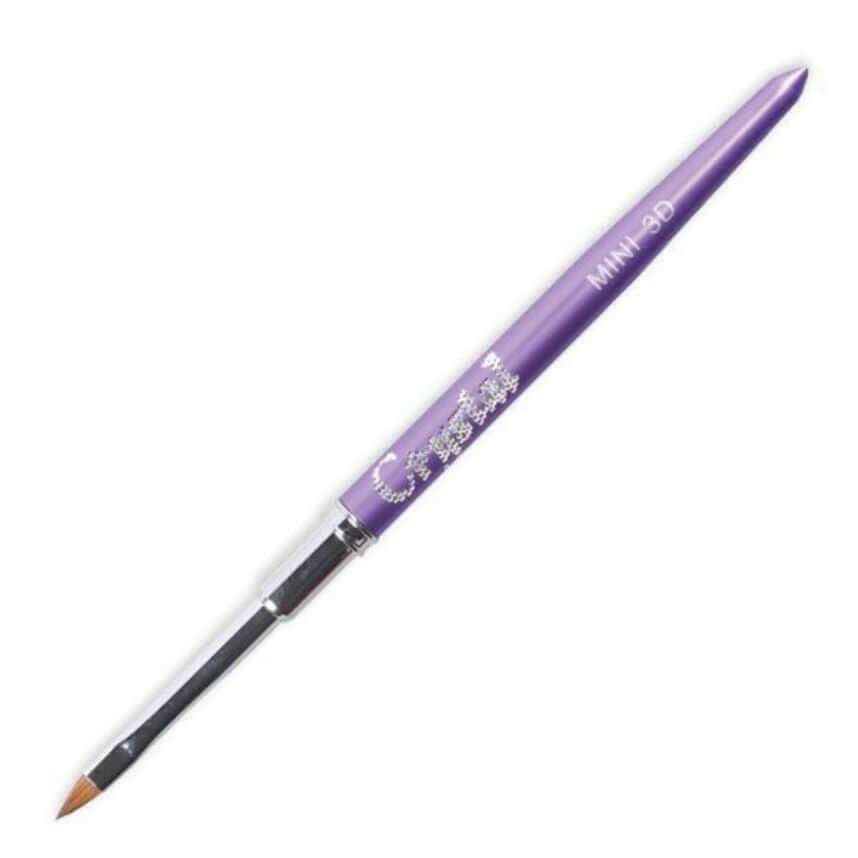 Mini 3D Acrylic Brush by Crystal Nails - thePINKchair.ca - Brushes - Crystal Nails/Elite Cosmetix USA