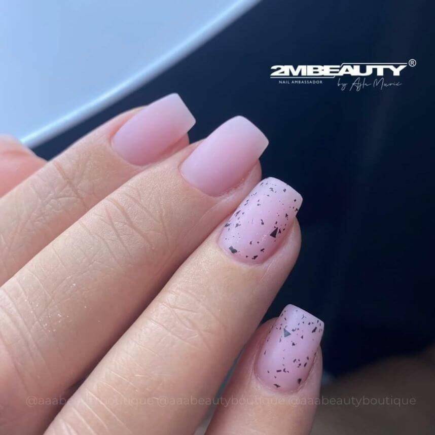 Mini Spotty Top Coat (BLACK) - thePINKchair.ca - Top Gel - 2Mbeauty