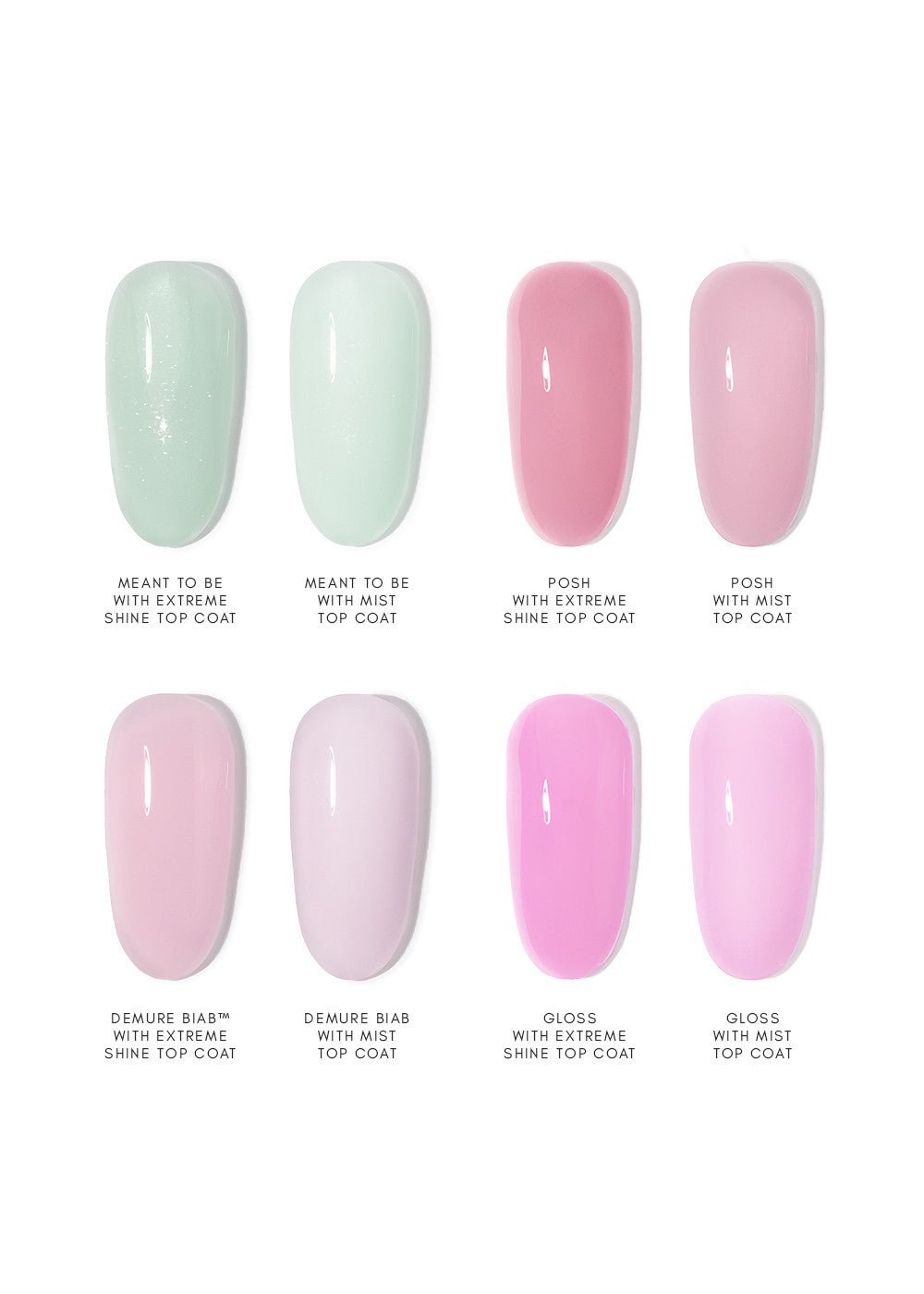 Mist & Satin Duo - thePINKchair.ca - Top Gel - the GEL bottle