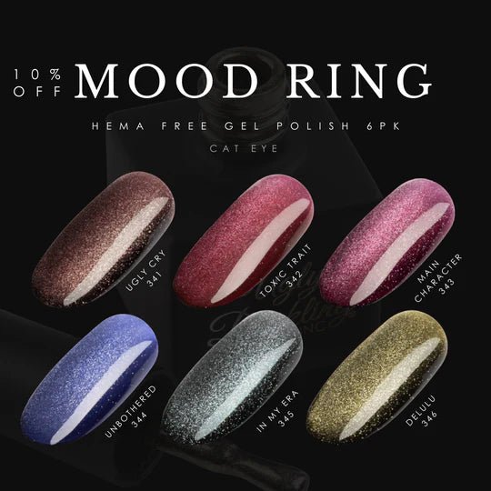 MOOD RING 6PK - 341-346 - thePINKchair.ca - gel polish - Ugly Duckling