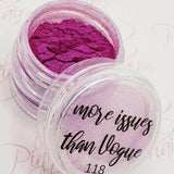 More Issues than Vogue, Pigment by thePINKchair - thePINKchair.ca - Nail Art - thePINKchair nail studio