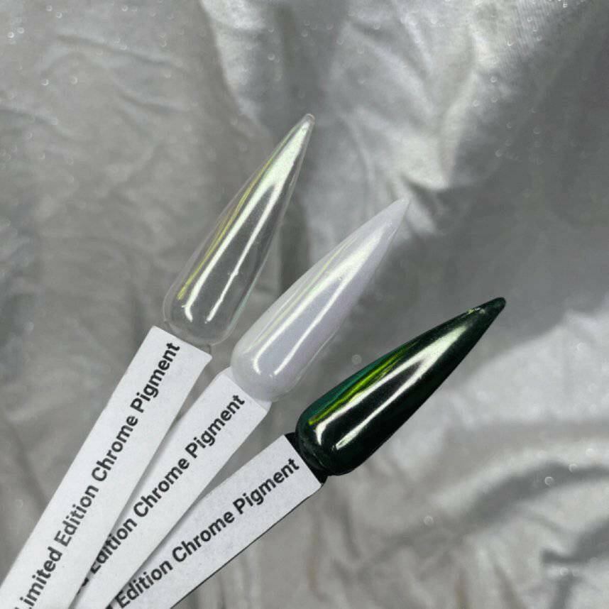 Mostly Sweet, Chrome Pigment by thePINKchair - thePINKchair.ca - Nail Art - thePINKchair nail studio
