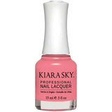 N407, Pink Slippers Nail Polish by Kiara Sky