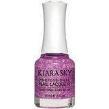 N430, Purple Spark Nail Polish by Kiara Sky