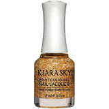 N433, Strike Gold Nail Polish by Kiara Sky - thePINKchair.ca - Polish - Kiara Sky