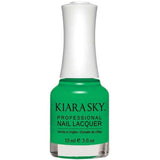 N448, Green With Envy Nail Polish by Kiara Sky