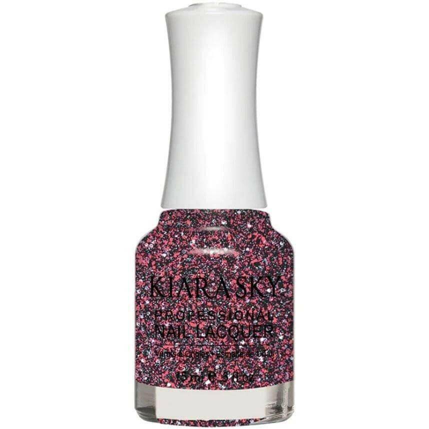 N464, Cherry Dust Nail Polish by Kiara Sky - thePINKchair.ca - NAIL POLISH - Kiara Sky