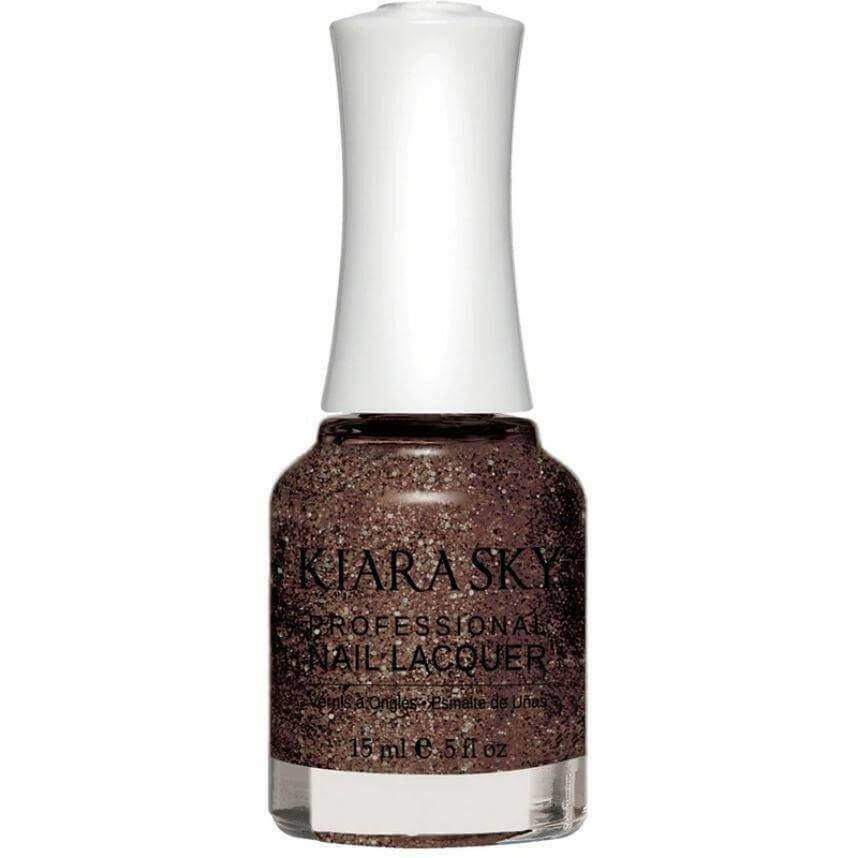 N467, Chocolate Glaze Nail Polish by Kiara Sky - thePINKchair.ca - NAIL POLISH - Kiara Sky