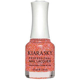N499, Koral Kicks Nail Polish by Kiara Sky - thePINKchair.ca - NAIL POLISH - Kiara Sky