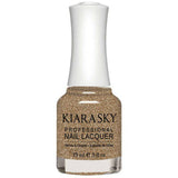 N5017, Dripping in Gold Nail Polish by Kiara Sky - thePINKchair.ca - NAIL POLISH - Kiara Sky