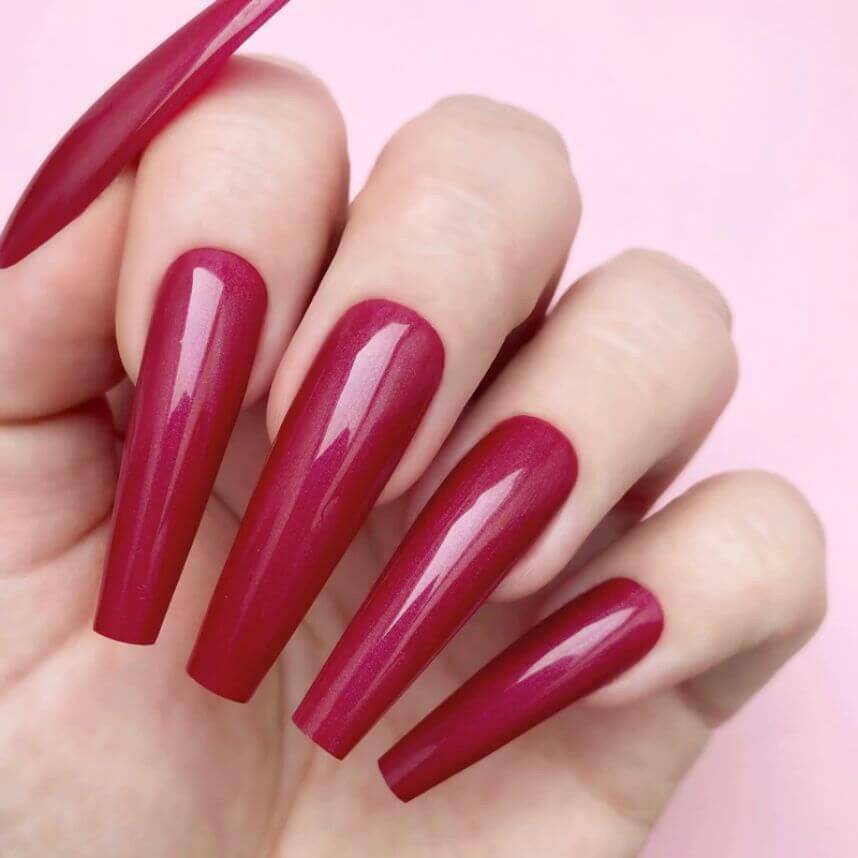 N5029, Frosted Wine Nail Polish by Kiara Sky - thePINKchair.ca - NAIL POLISH - Kiara Sky