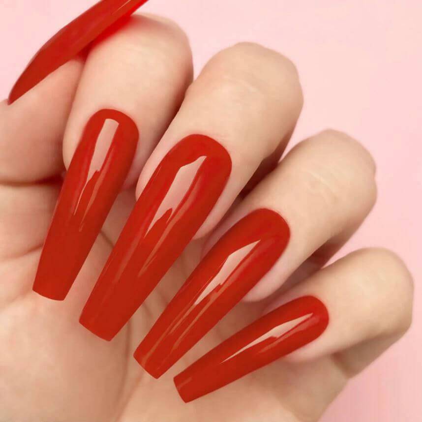 N5031, Red Flags Nail Polish by Kiara Sky - thePINKchair.ca - NAIL POLISH - Kiara Sky