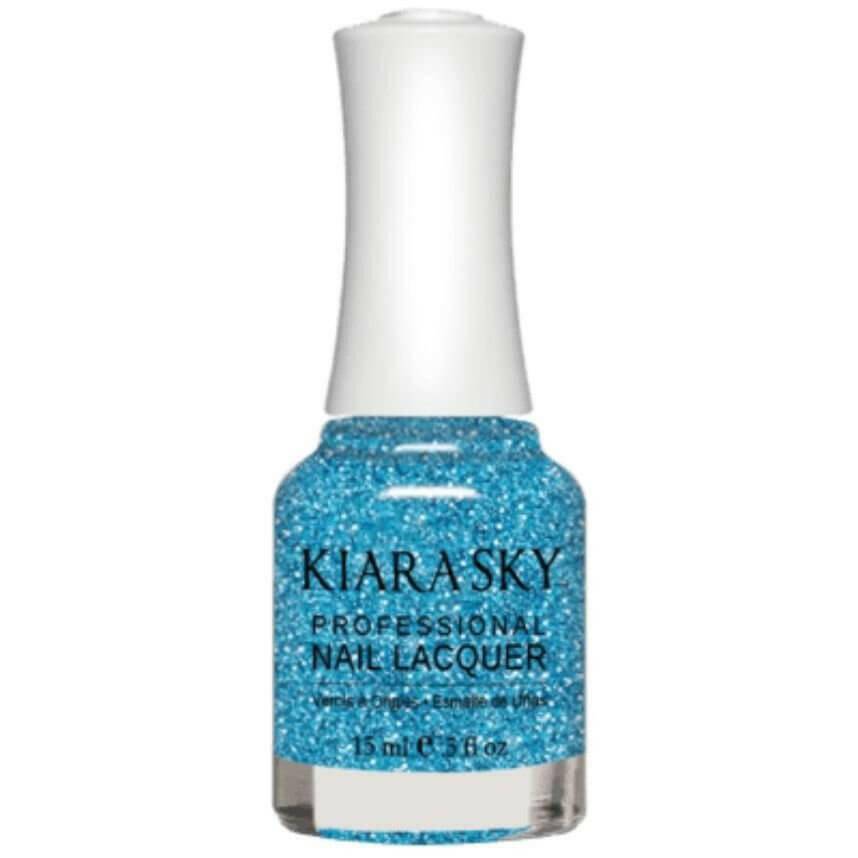 N5071, Blue Lights Nail Polish by Kiara Sky - thePINKchair.ca - NAIL POLISH - Kiara Sky