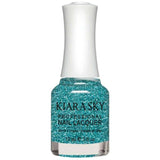 N5075, Cosmic Blue Nail Polish by Kiara Sky