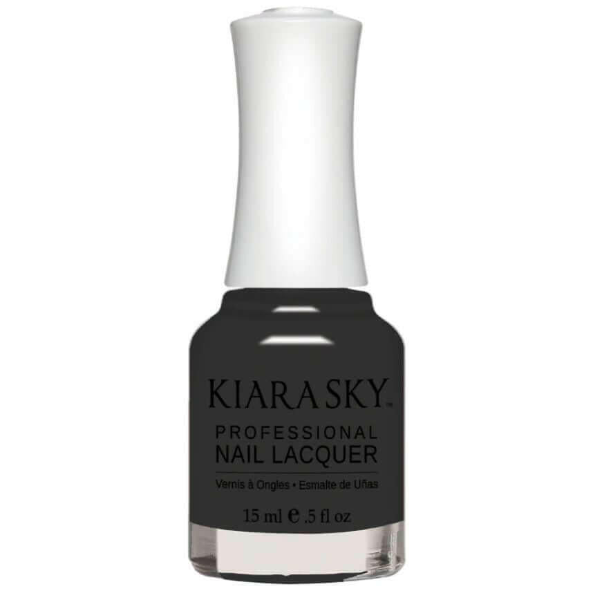 N5087, Black Tie Affair Nail Polish by Kiara Sky - thePINKchair.ca - NAIL POLISH - Kiara Sky