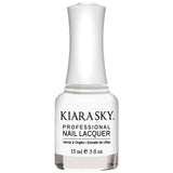 N623, Milky White Nail Polish by Kiara Sky