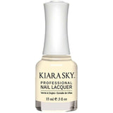 N645, White Peach Nail Polish by Kiara Sky