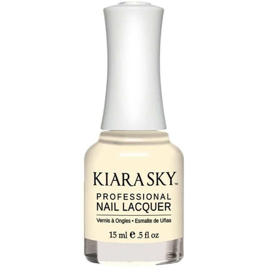 N645, White Peach Nail Polish by Kiara Sky - thePINKchair.ca - NAIL POLISH - Kiara Sky