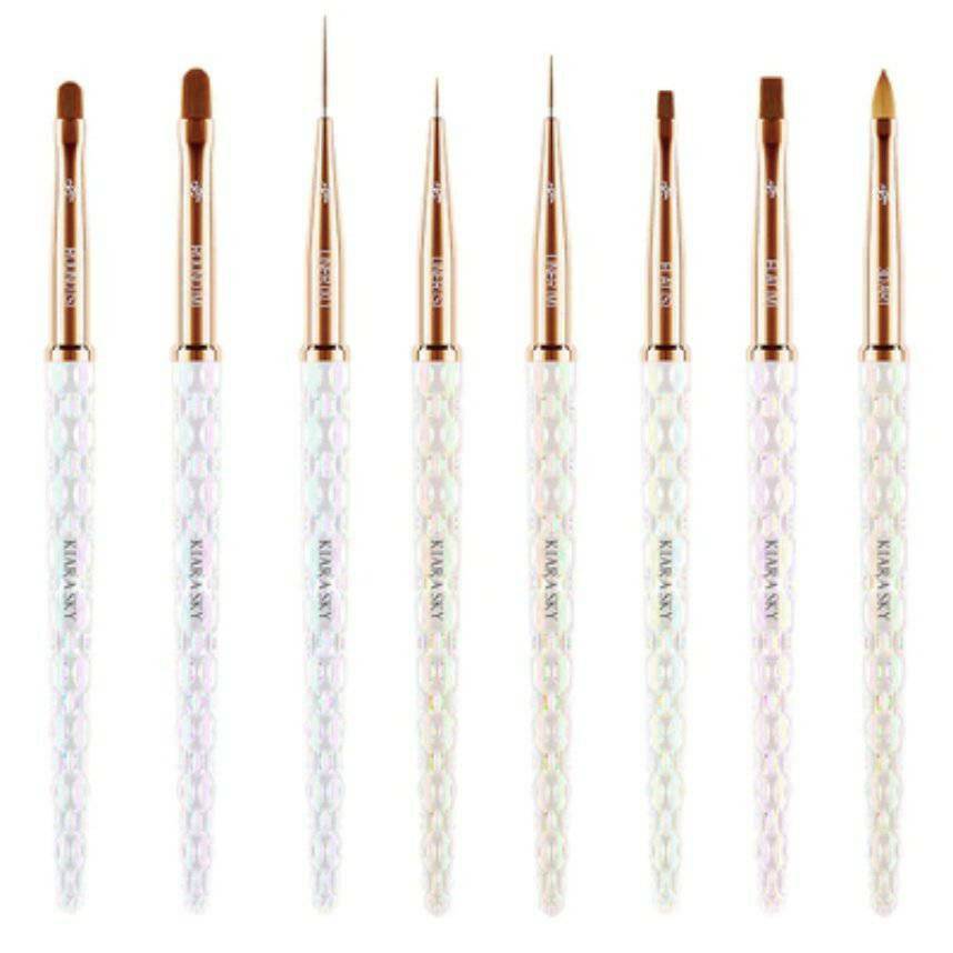 Nail Art Brush Set by Kiara Sky - thePINKchair.ca - Brushes - Kiara Sky