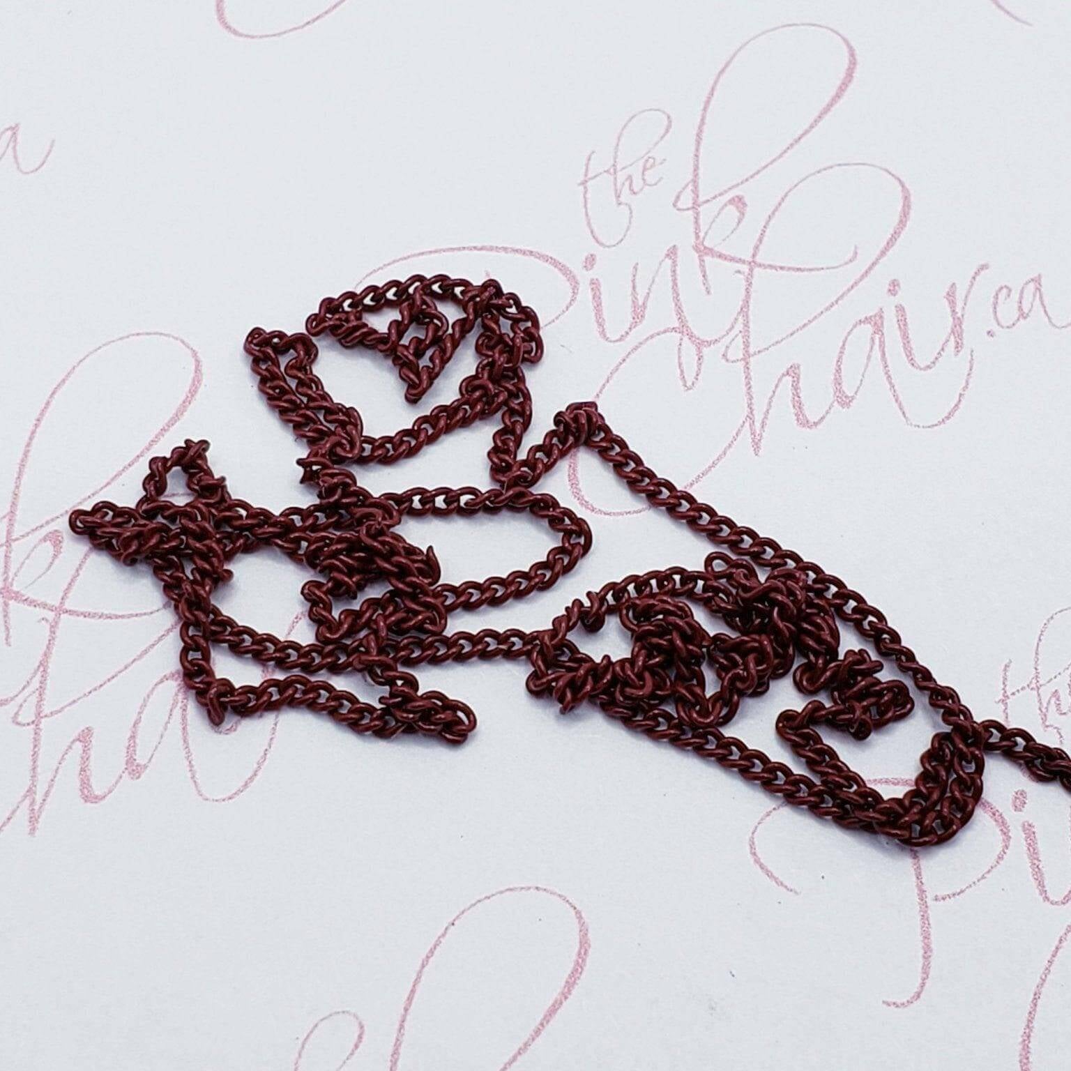 Nail Art Chains - RED - thePINKchair.ca - Nail Art - thePINKchair nail studio