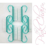 Nail Dust Brush (6pcs/TEAL) by thePINKchair