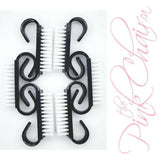 Nail Dust Brush (6pcs/BLACK) by thePINKchair - thePINKchair.ca - Brushes - thePINKchair nail studio
