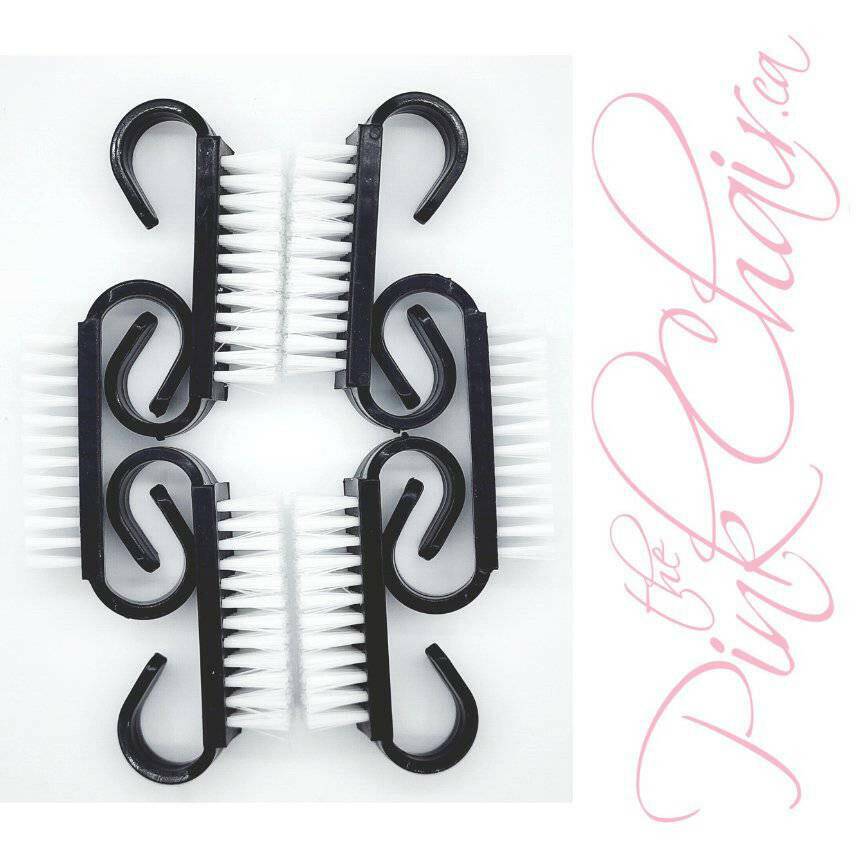 Nail Dust Brush (6pcs/BLACK) by thePINKchair - thePINKchair.ca - Brushes - thePINKchair nail studio
