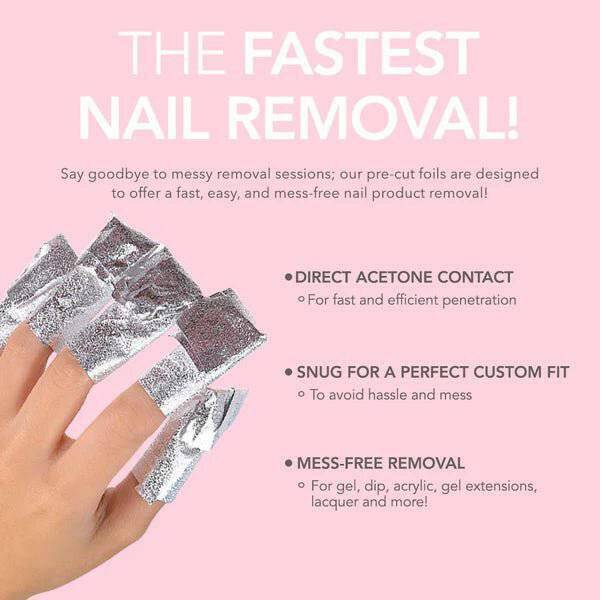 Nail Removal Foils (200 pcs) by Kiara Sky - thePINKchair.ca - Odds & Ends - Kiara Sky