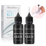Nail Rhinestone Glue 2Pcs 12ml - thePINKchair.ca - nail art - Melody Susie
