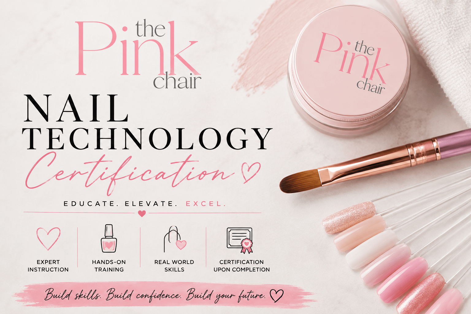Nail Technology Tuition & Kit - thePINKchair.ca - classes - thePINKchair.ca