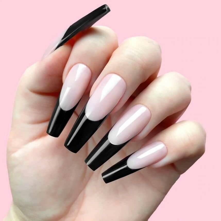 Negative Space Gel Art Paint by Kiara Sky - thePINKchair.ca - Nail Art - Kiara Sky