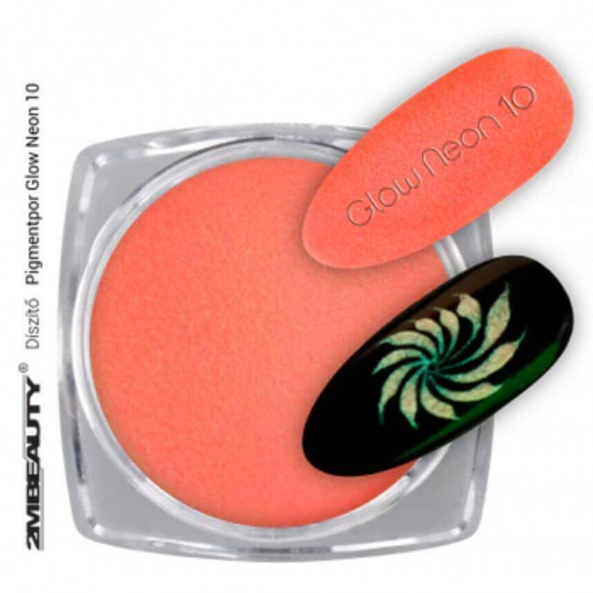 Neon Glow Pigment 10 - thePINKchair.ca - Nail Art - 2Mbeauty